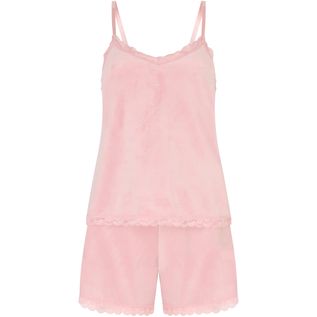 Kurzer Samt-Pyjama 3