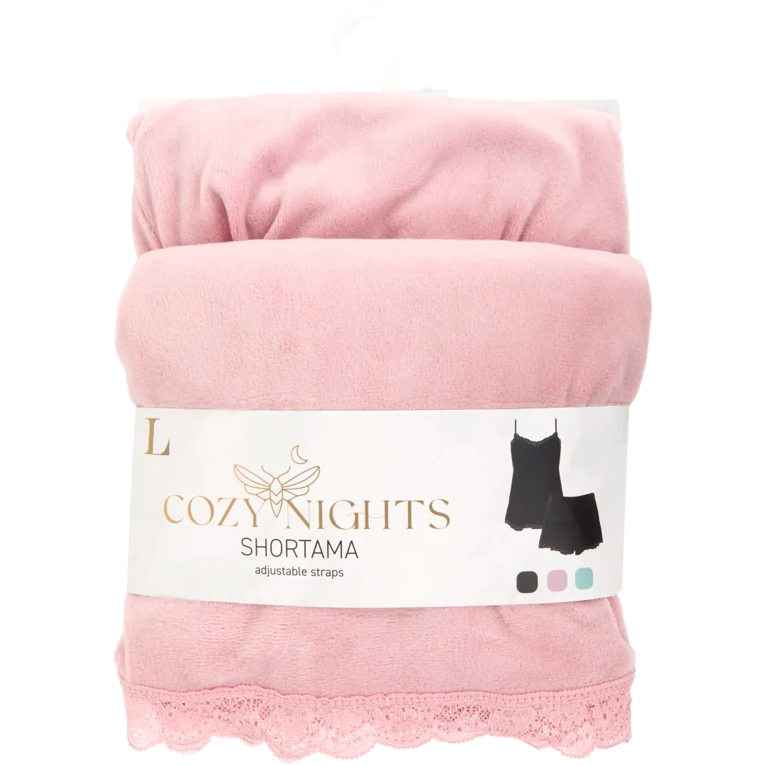 Kurzer Samt-Pyjama 4