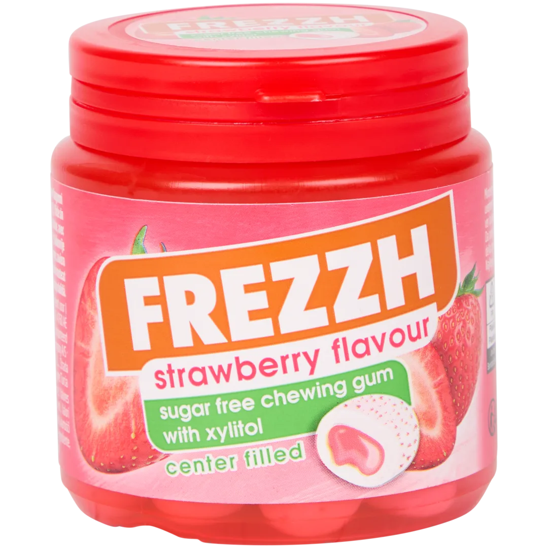 Žuvačky bez cukru Frezzh Jahoda