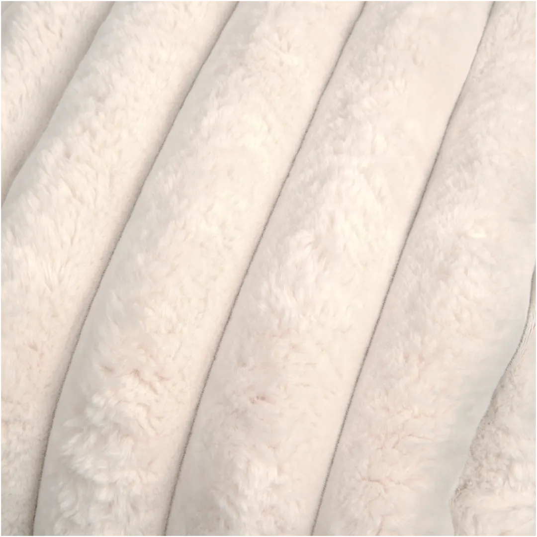 Plaid en fausse fourrure