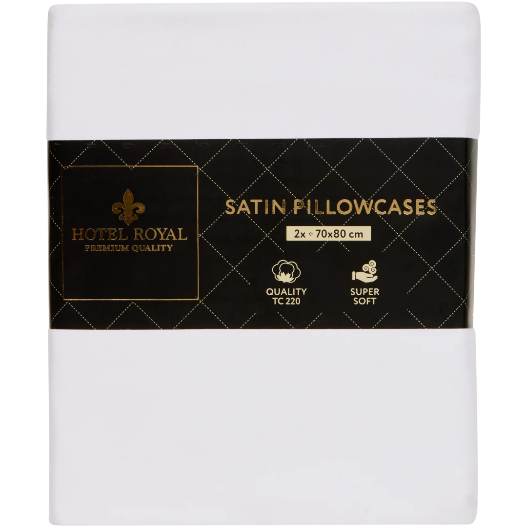 Saténové povlaky na polštář Hotel Royal 8