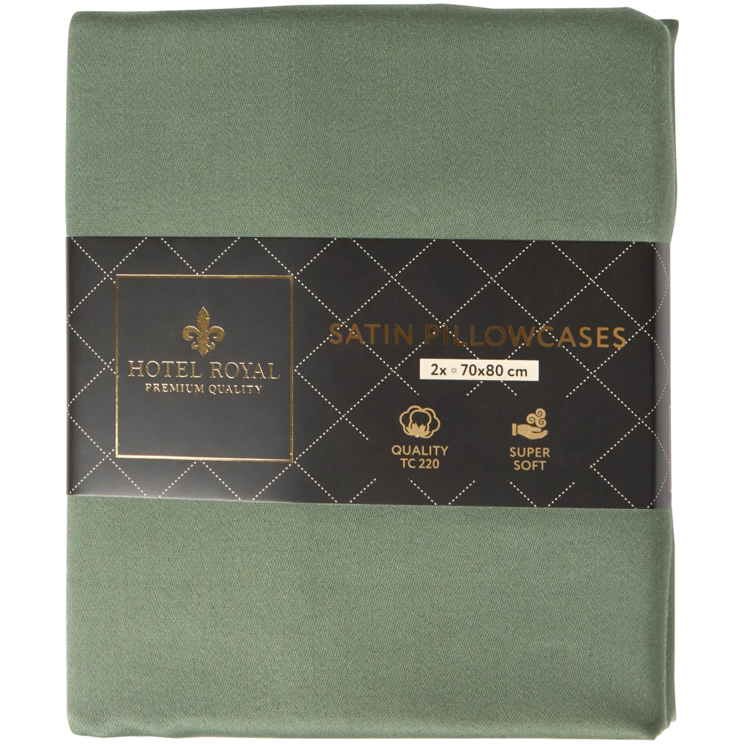 Hotel Royal Satin-Kissenbezüge 9