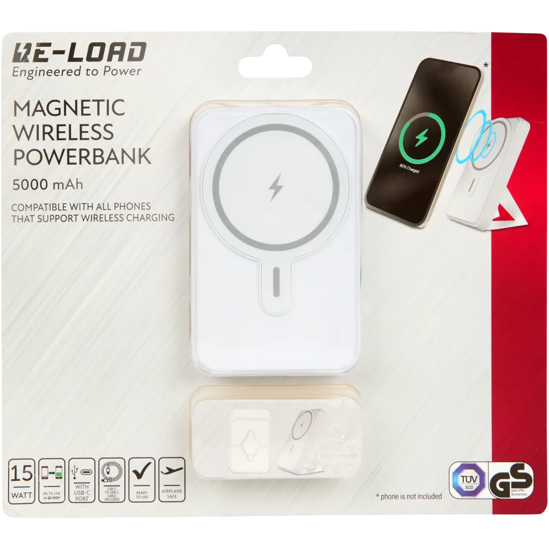 Re-load Kabellose Magnet-Powerbank