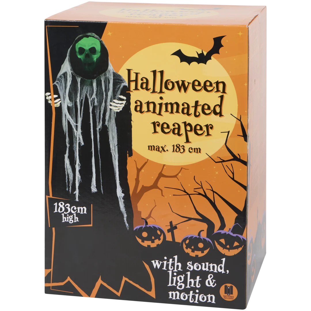 Figura de Halloween com movimento