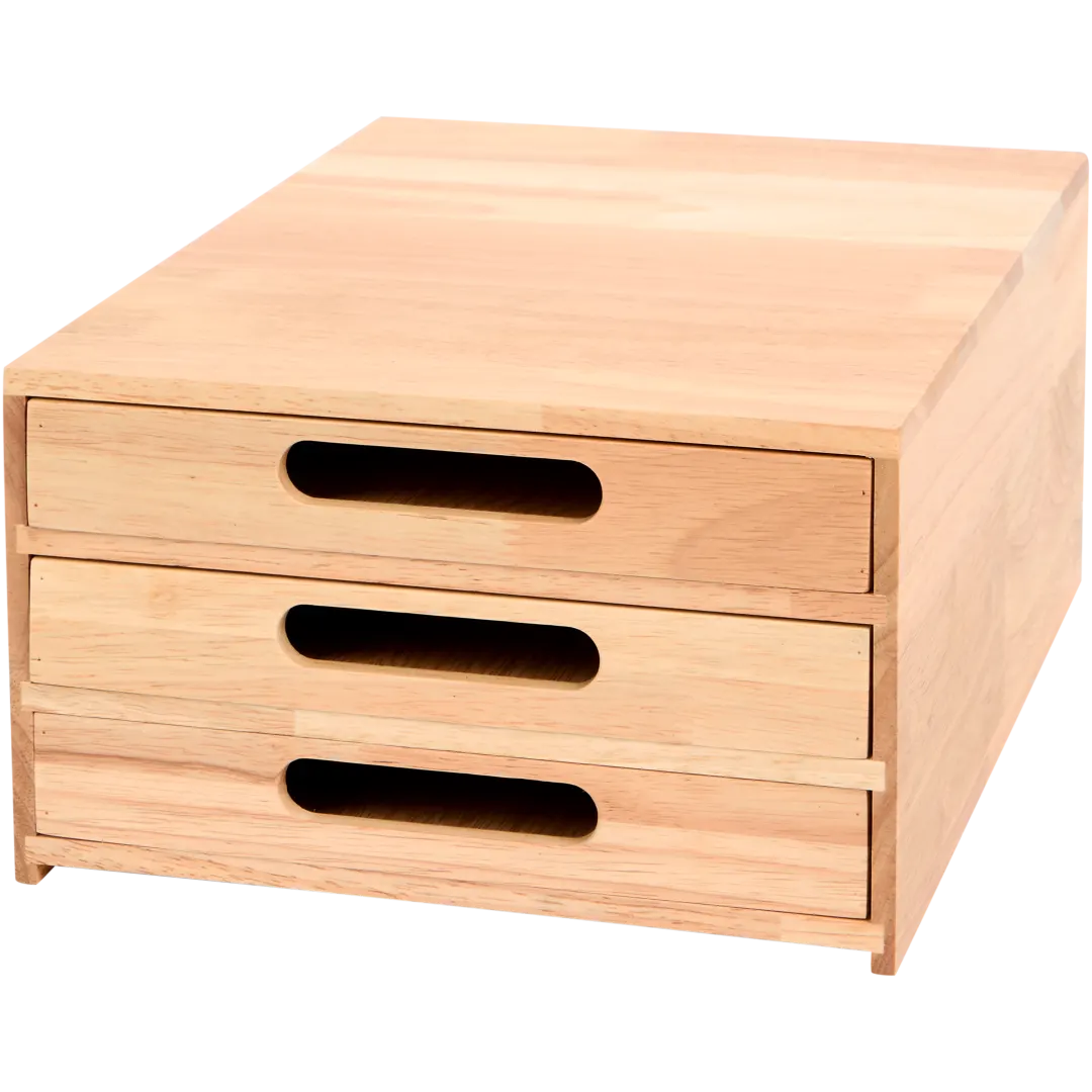 Pudełko z drewna kauczukowca 1