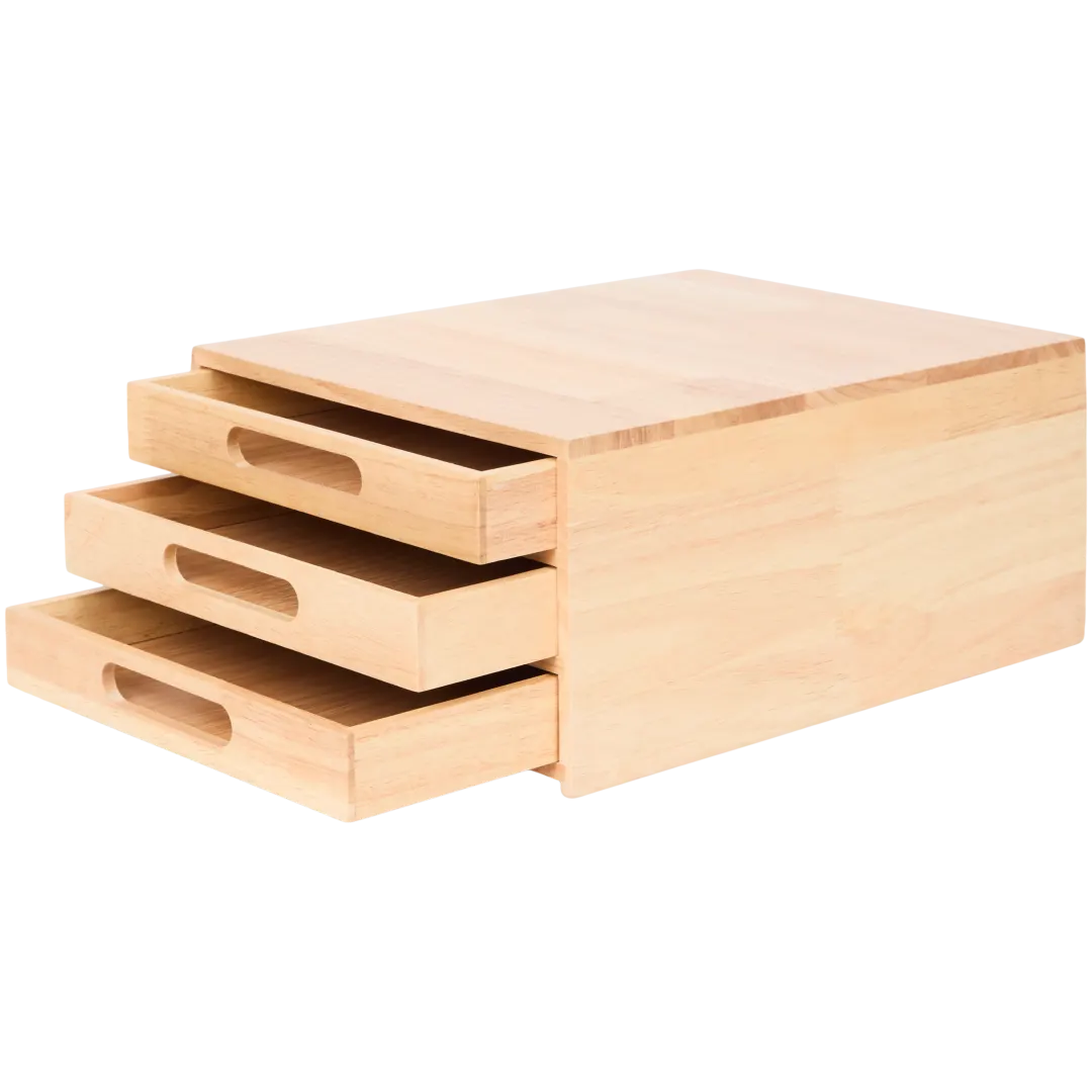 Boîte avec tiroirs