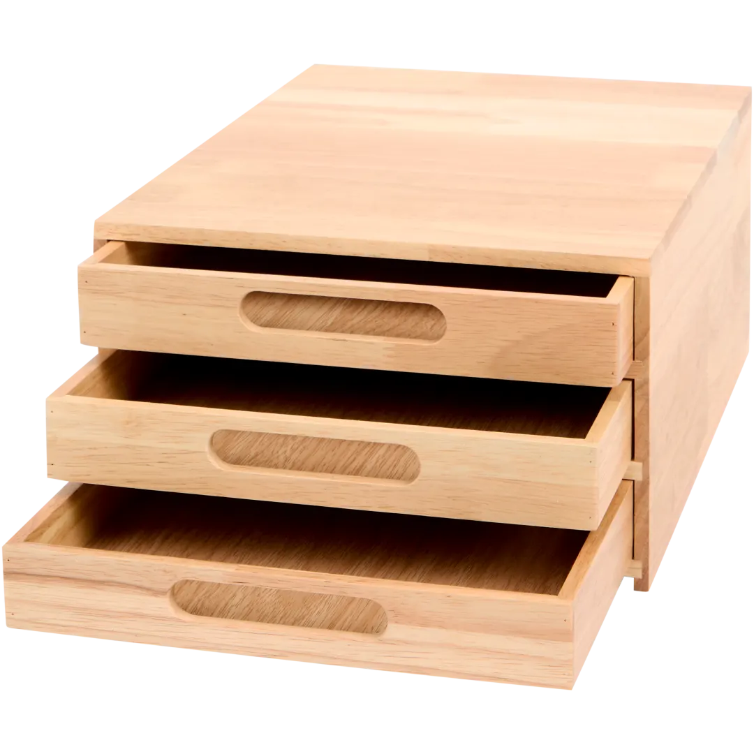 Pudełko z drewna kauczukowca 2