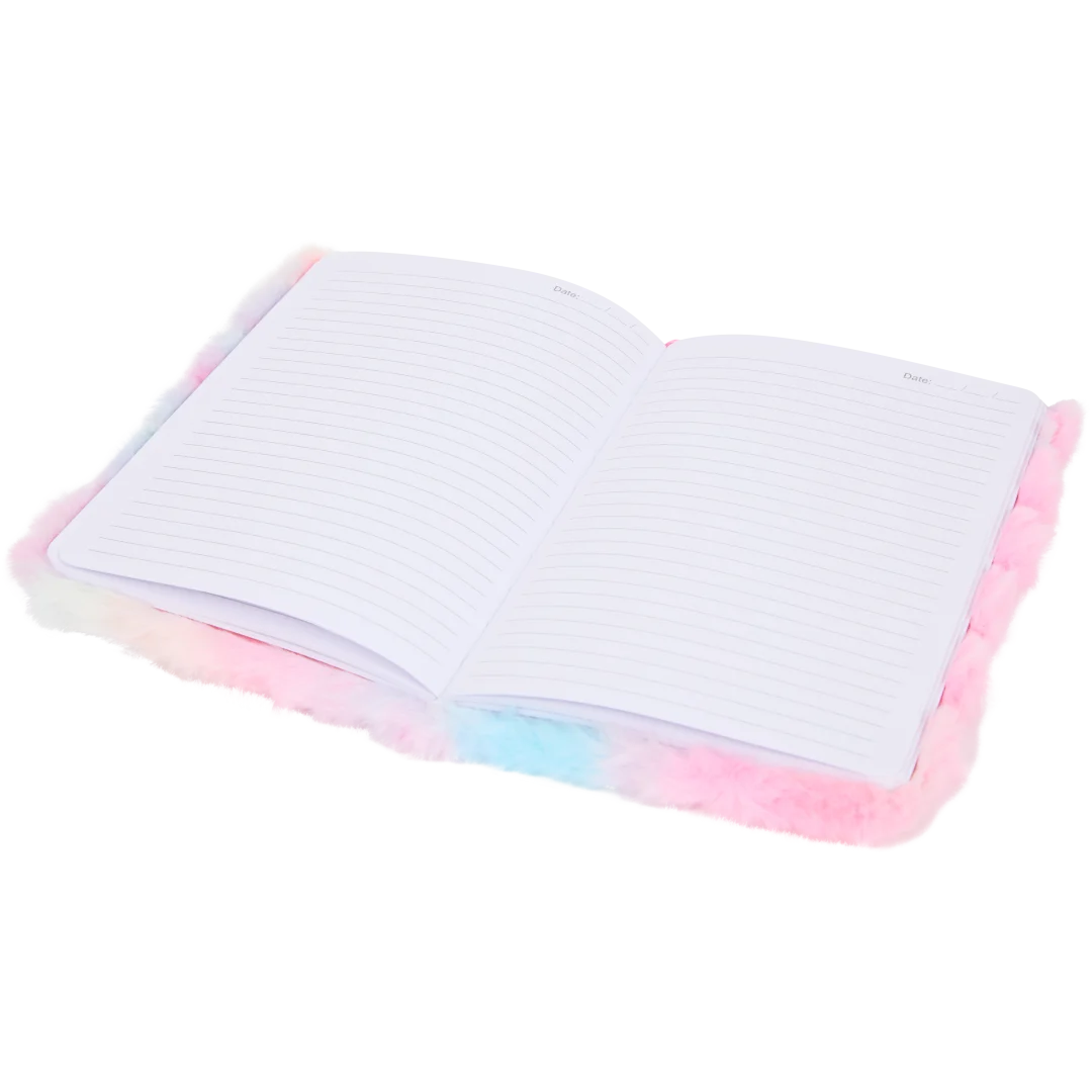 Plüsch-Notizbuch A5