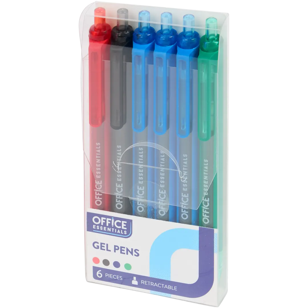 Długopisy żelowe Office Essentials