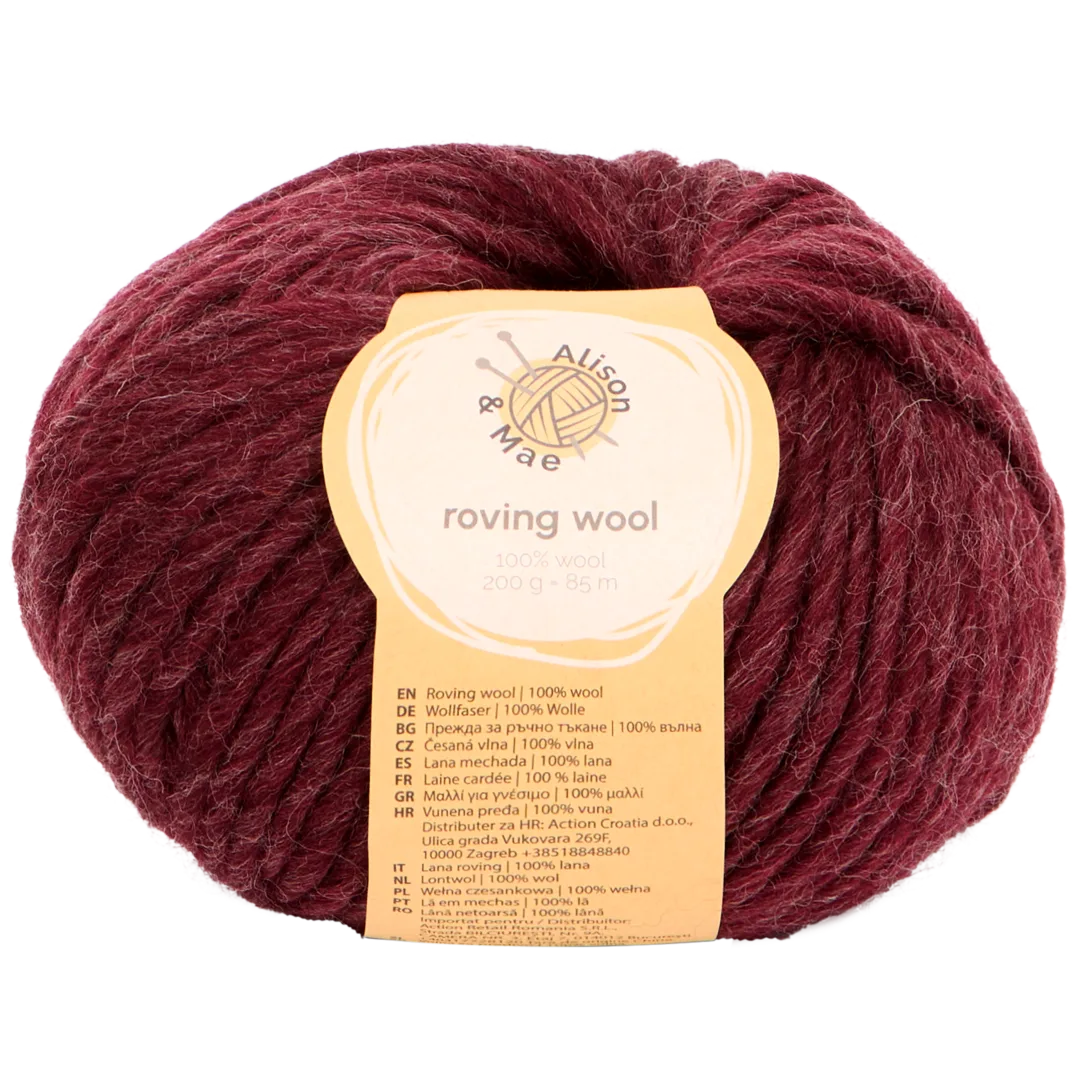 Laine cardée Alison & Mae 4