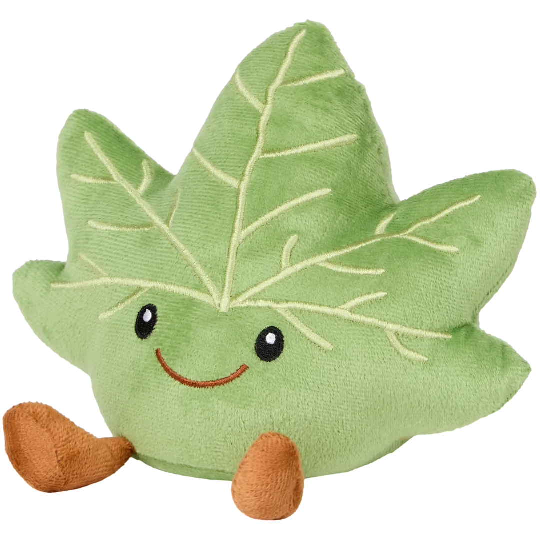 Herbstliche Plüschfigur