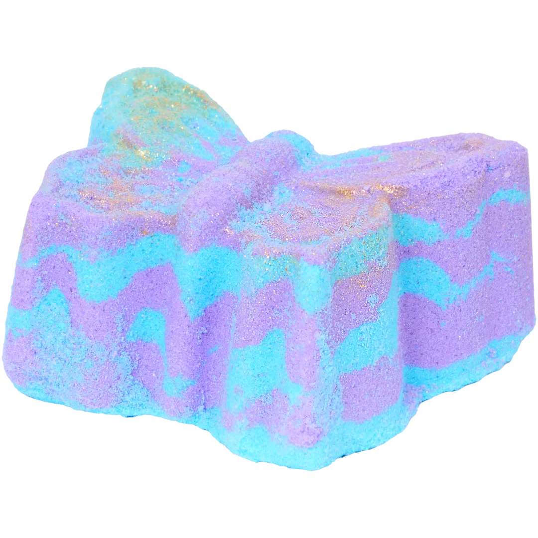 Bomba da bagno in 3D Lavato