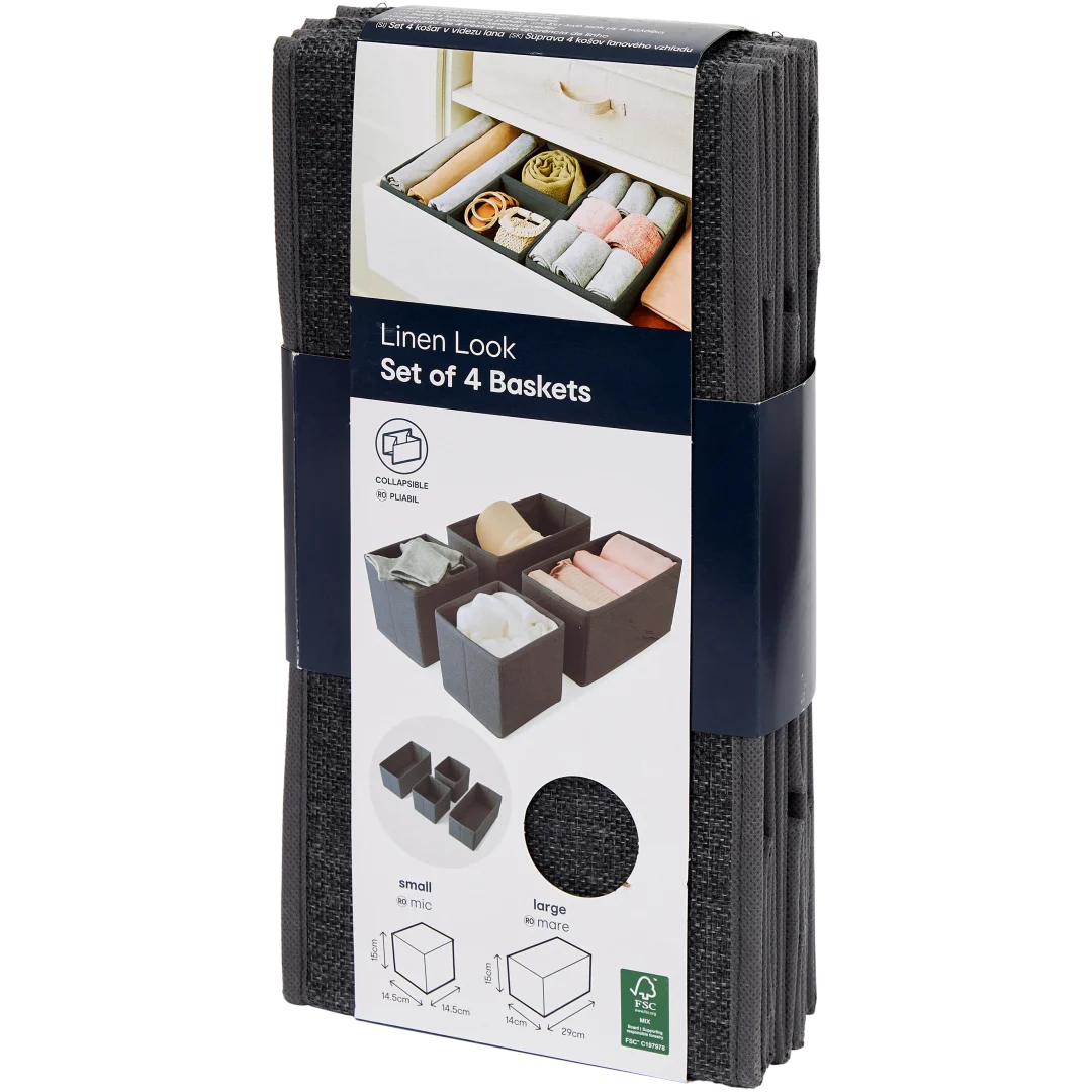 Set mit Aufbewahrungskörben 4