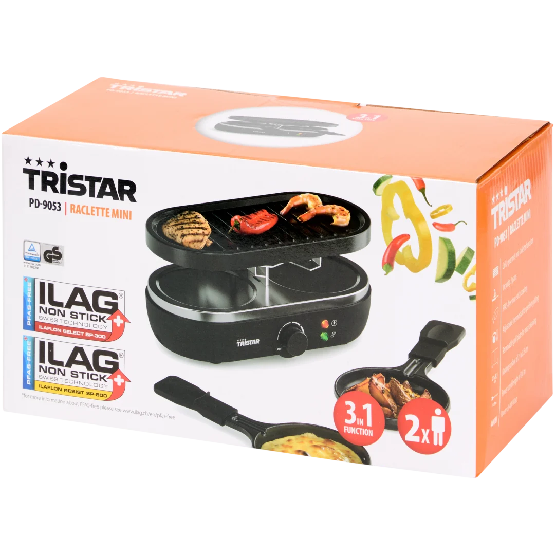 Mini raclette Tristar