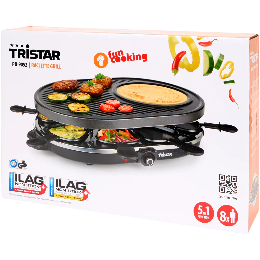 Grill do raclette Tristar 1