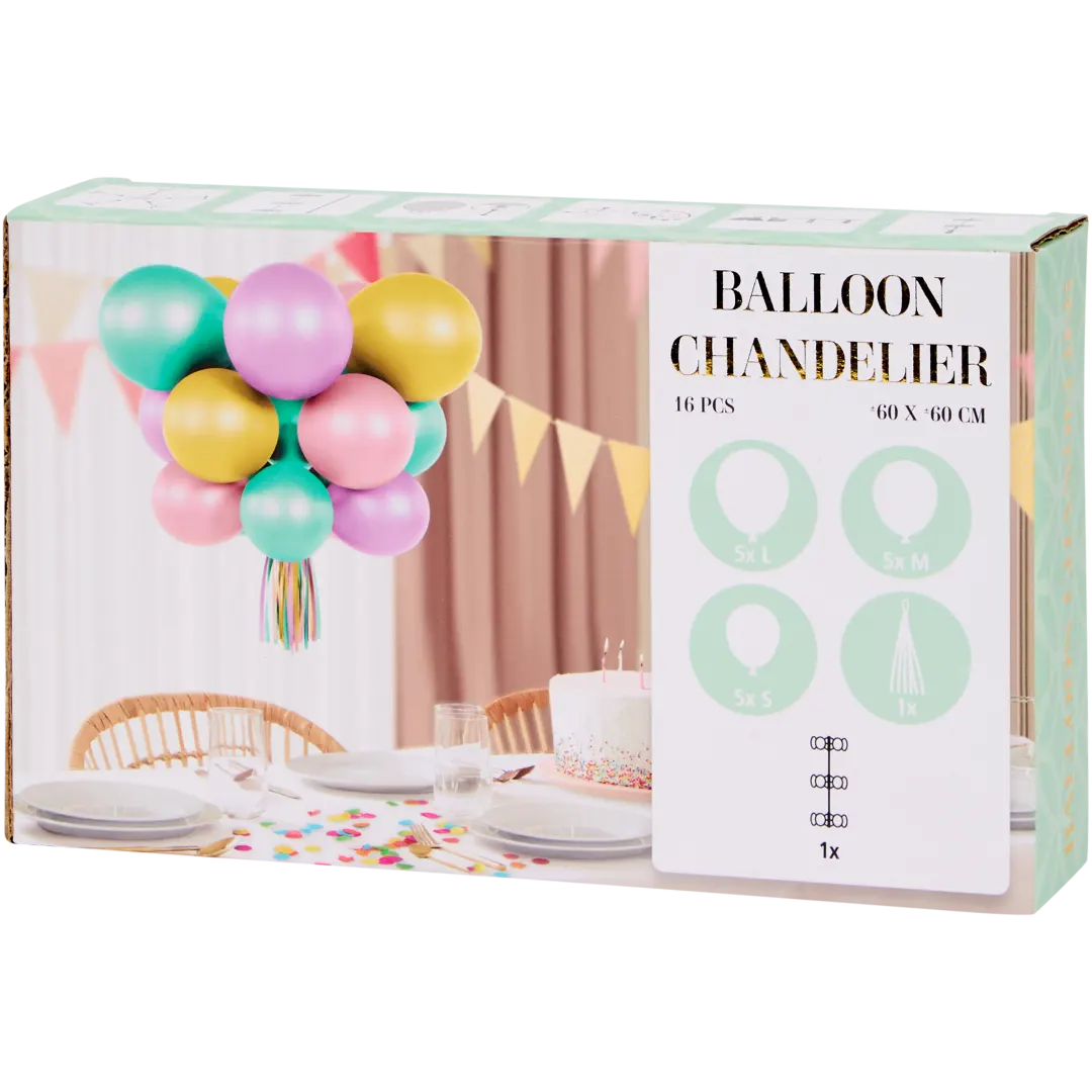 Ballon-Kronleuchter 1