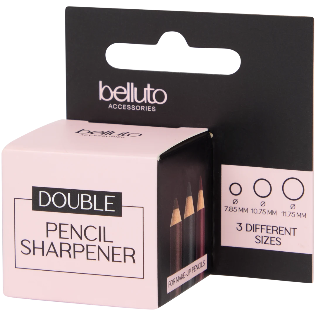 Belluto Accessories dubbele make-up puntenslijper