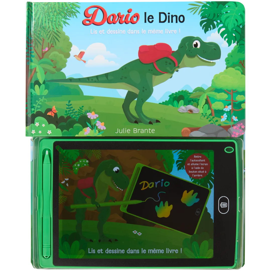 Livre pour enfants interactif avec tablette à dessin 1