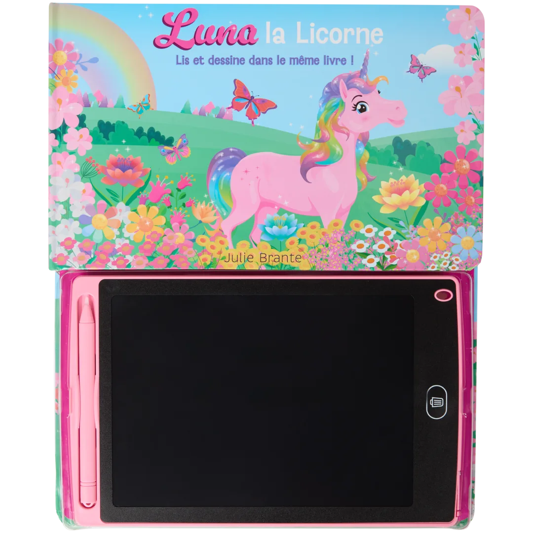 Livre pour enfants interactif avec tablette à dessin 3