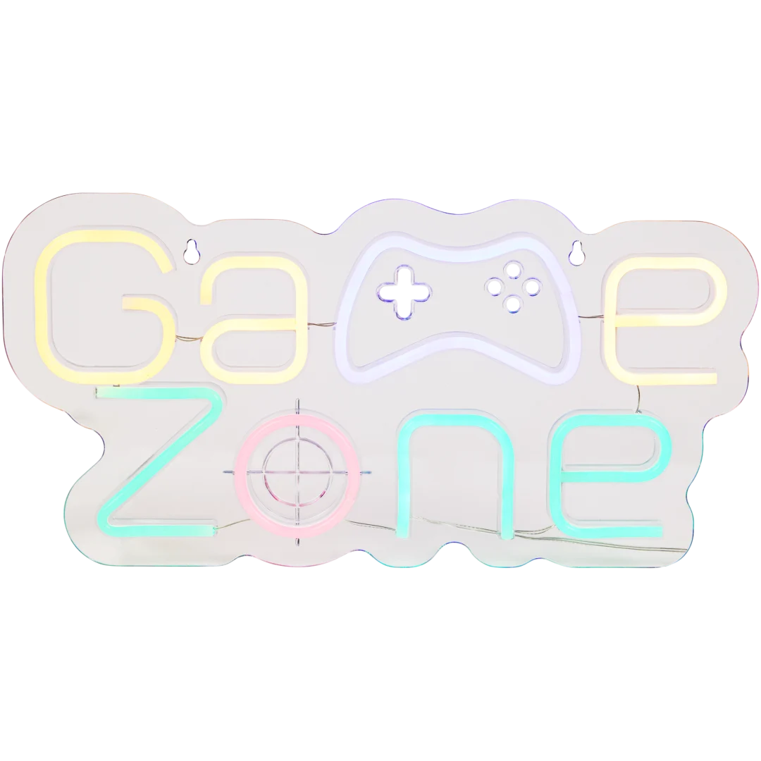 Neonbuchstaben Game Zone