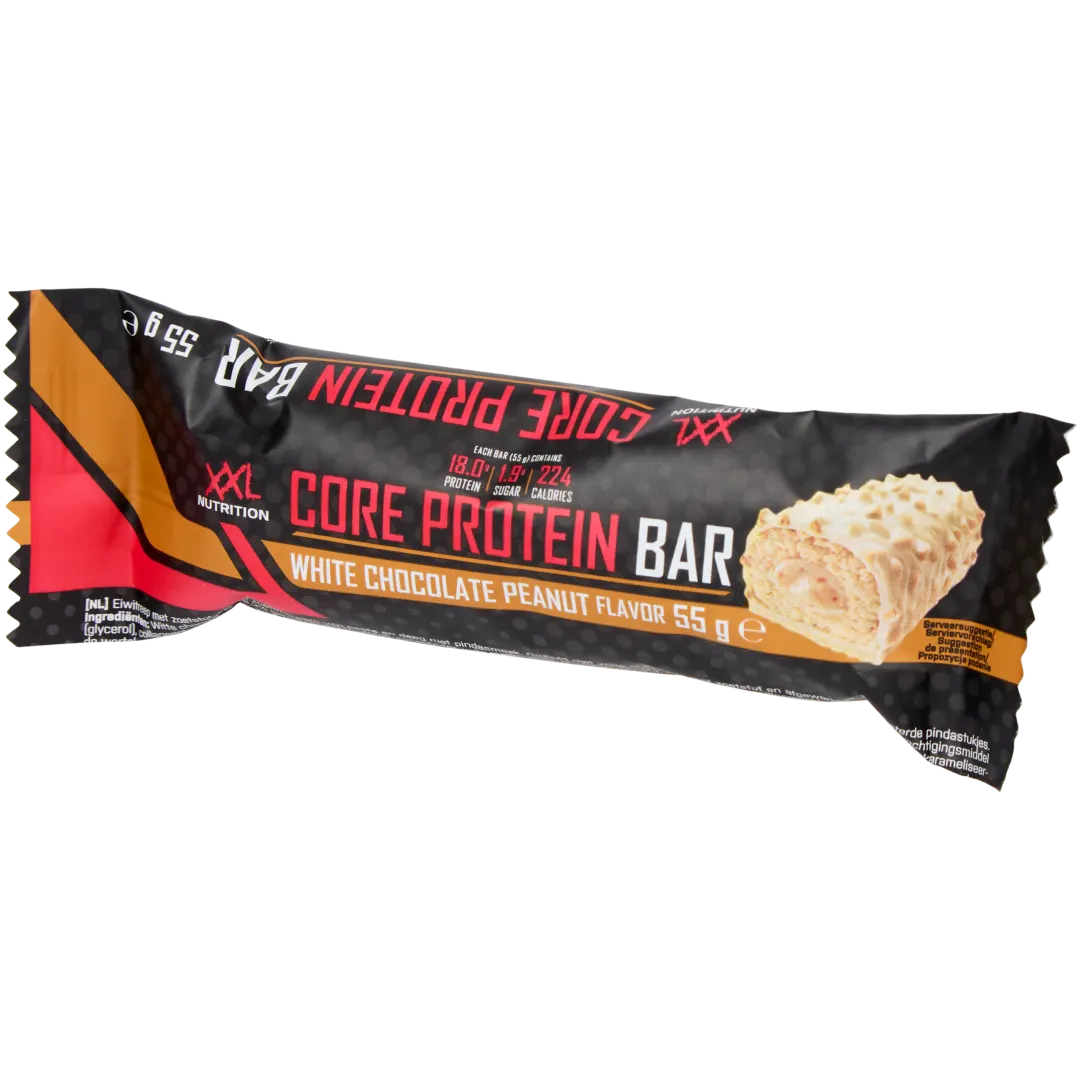 Barre protéinée XXL Nutrition Chocolat blanc & Cacahuètes 1