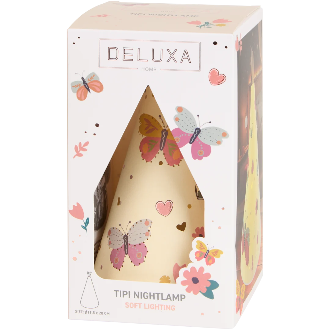 Deluxa tipitent lampje