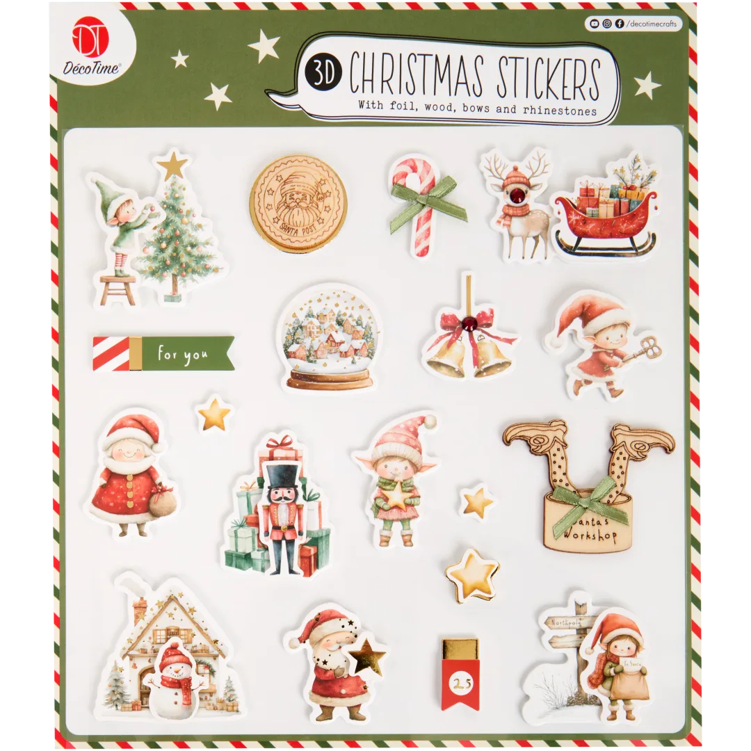 Adesivi natalizi DécoTime 7