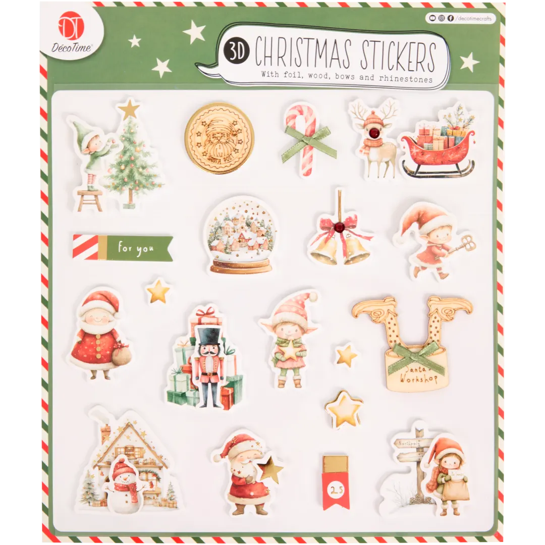 Adesivi natalizi DécoTime 9