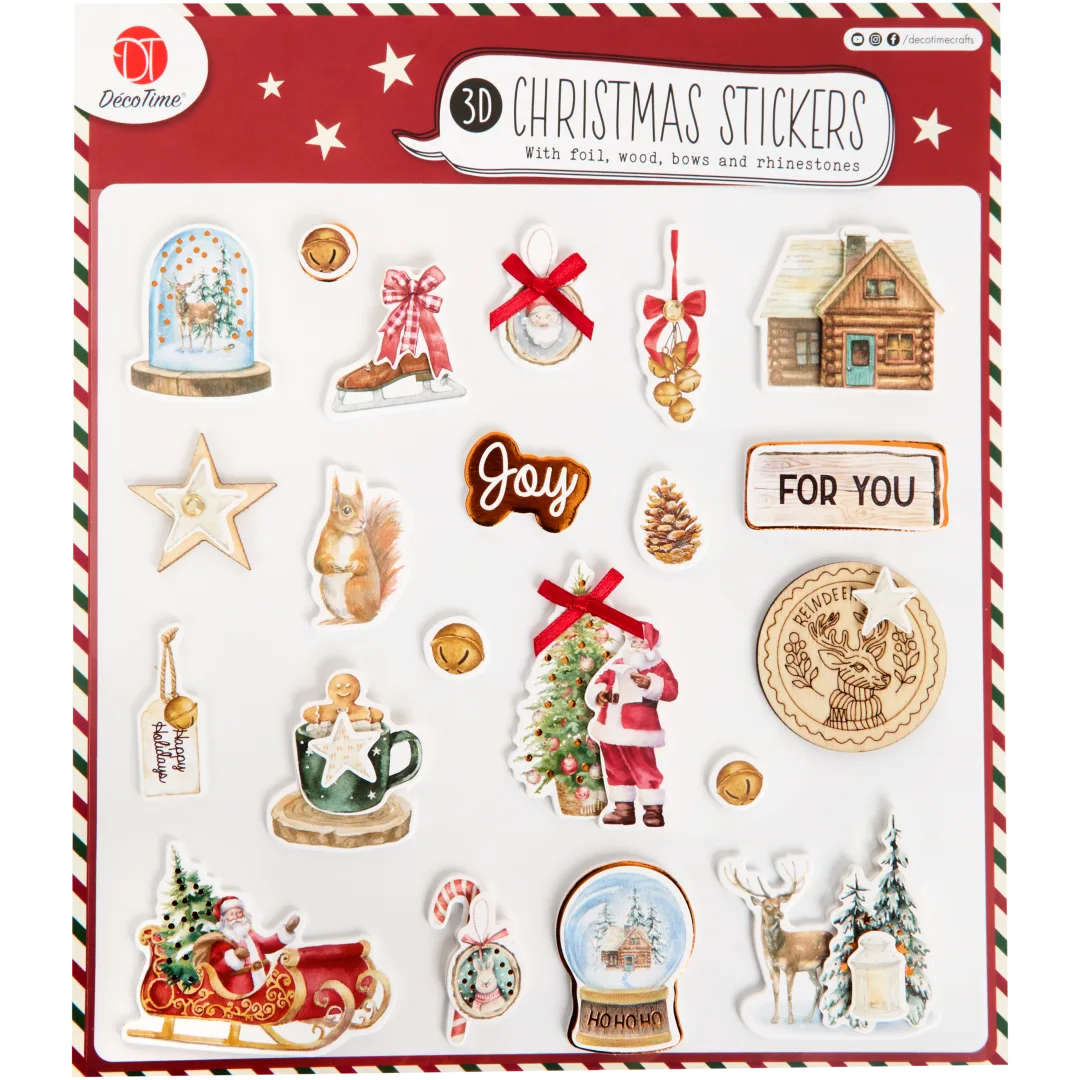 Adesivi natalizi DécoTime 8