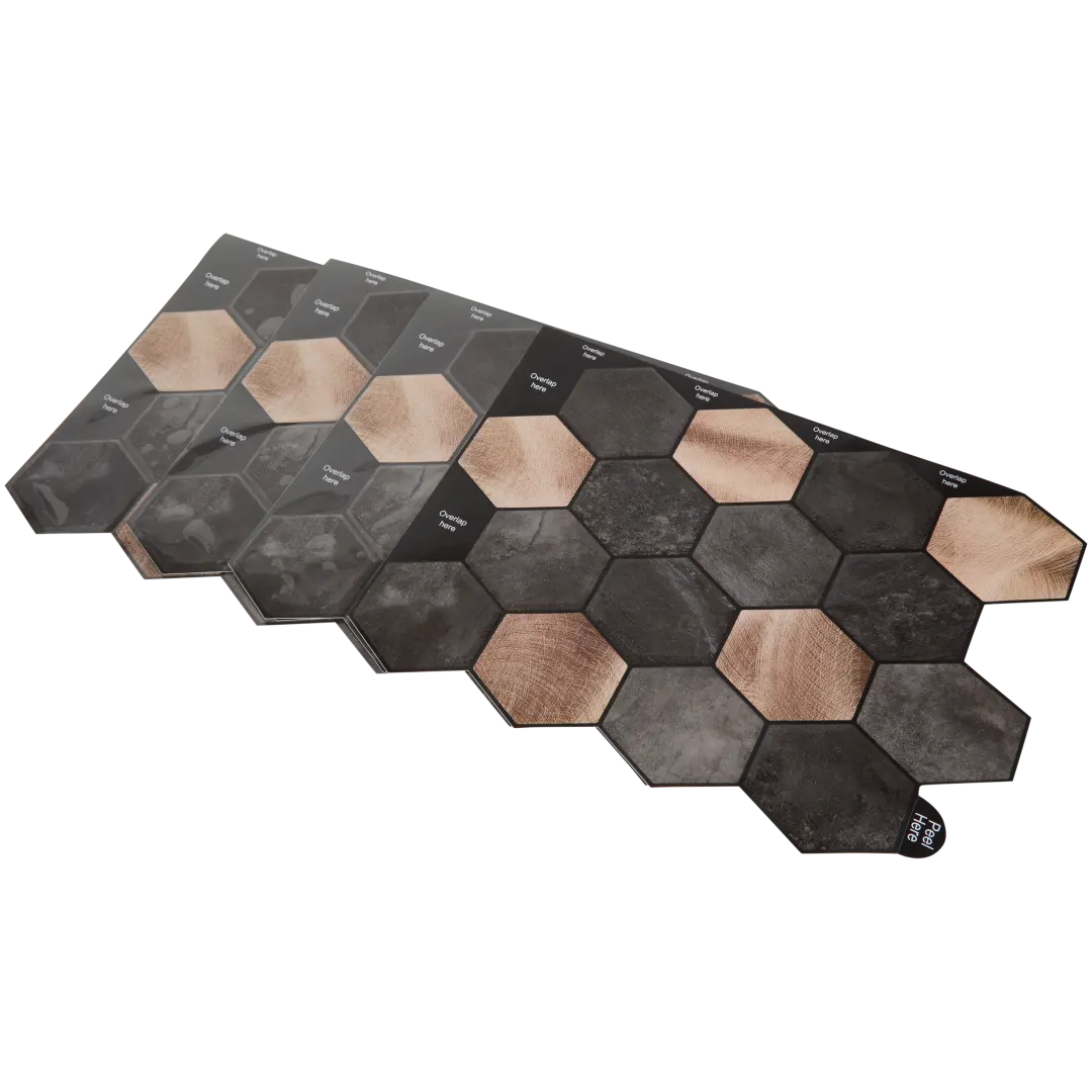 Selbstklebende Fliesen