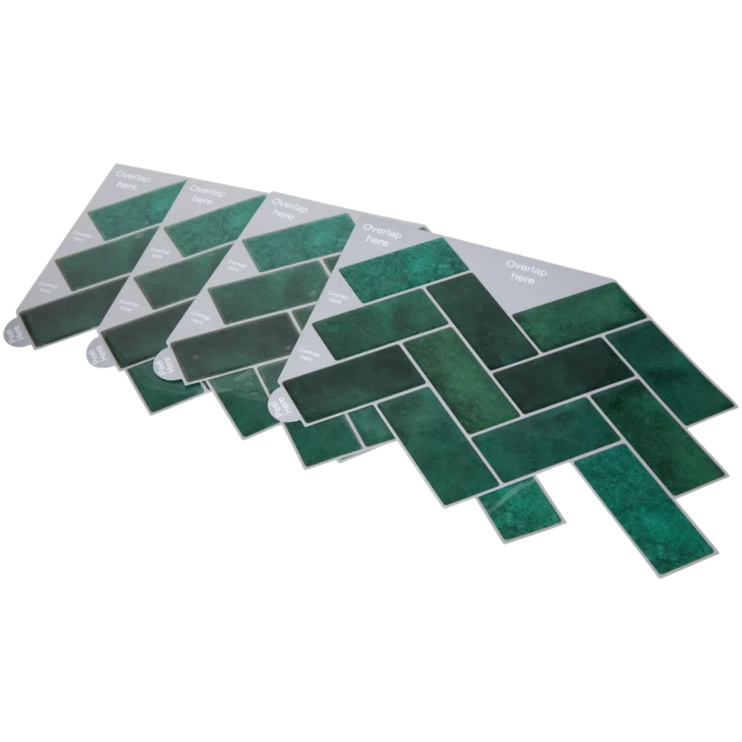 Selbstklebende Fliesen