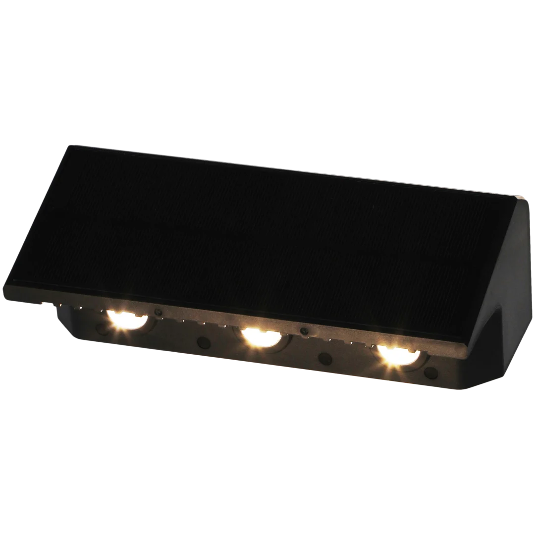 Solarna lampa ścienna