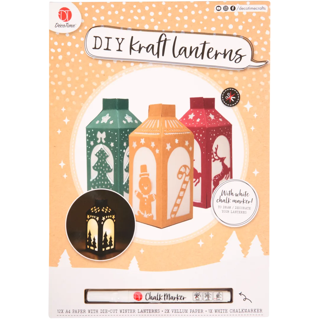 DécoTime kraftpapier set 3