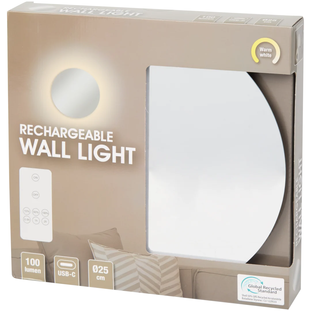 Nabíjateľná nástenná lampa 5