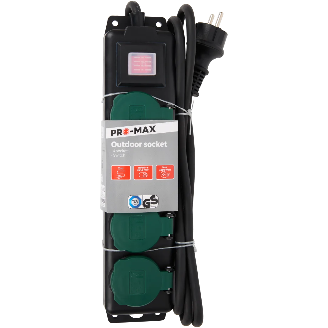 Multiprise extérieure Pro-max