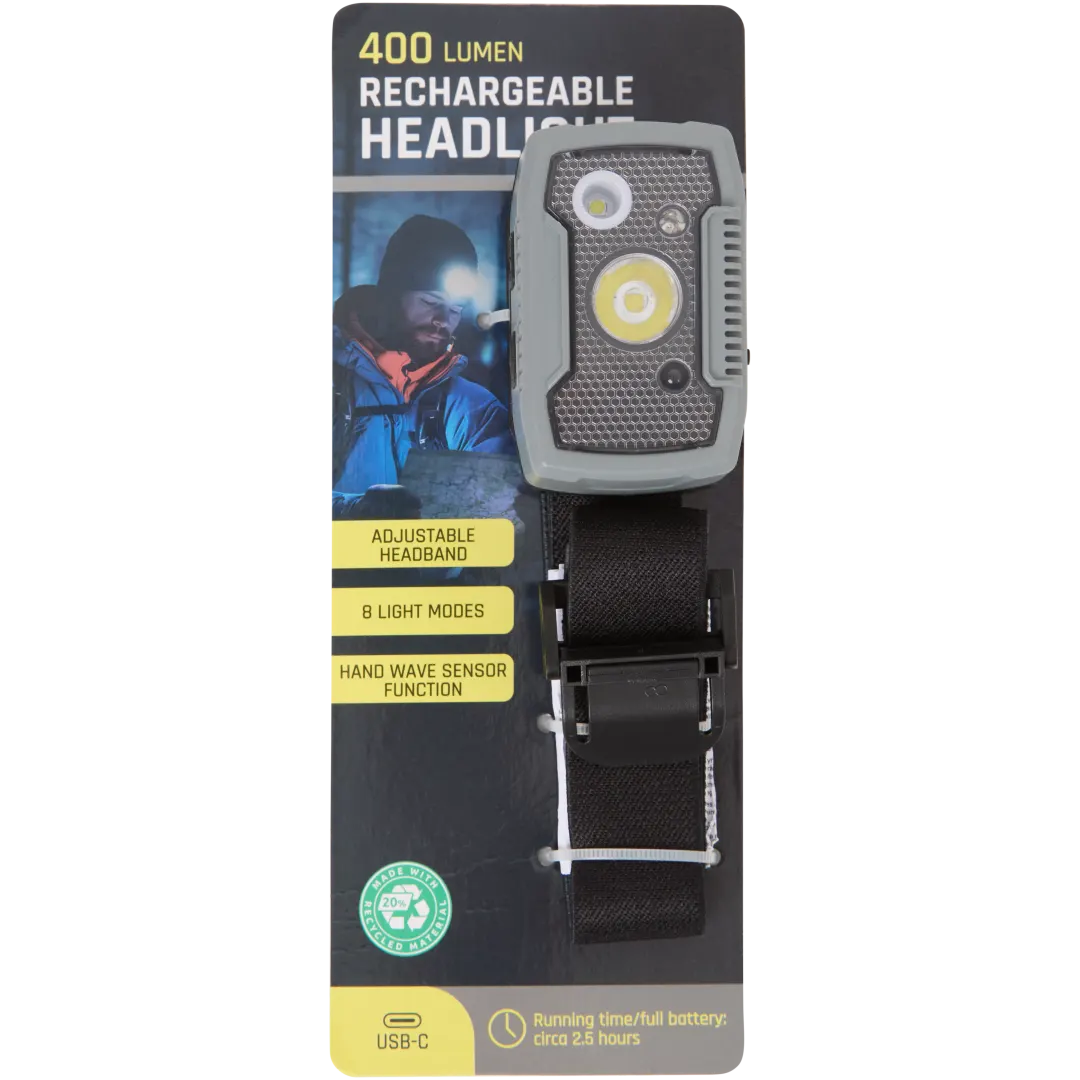 Lampe frontale rechargeable