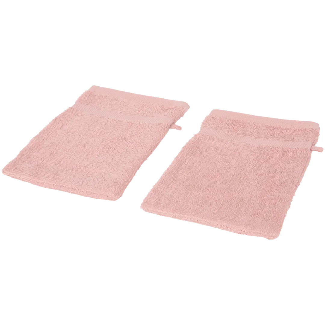 Gants de toilette Capetown Rose 1