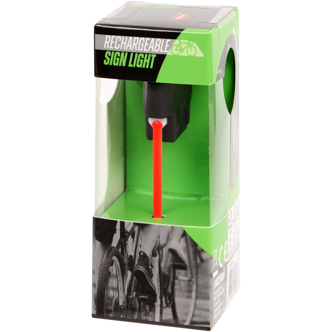 Oplaadbaar achterlicht