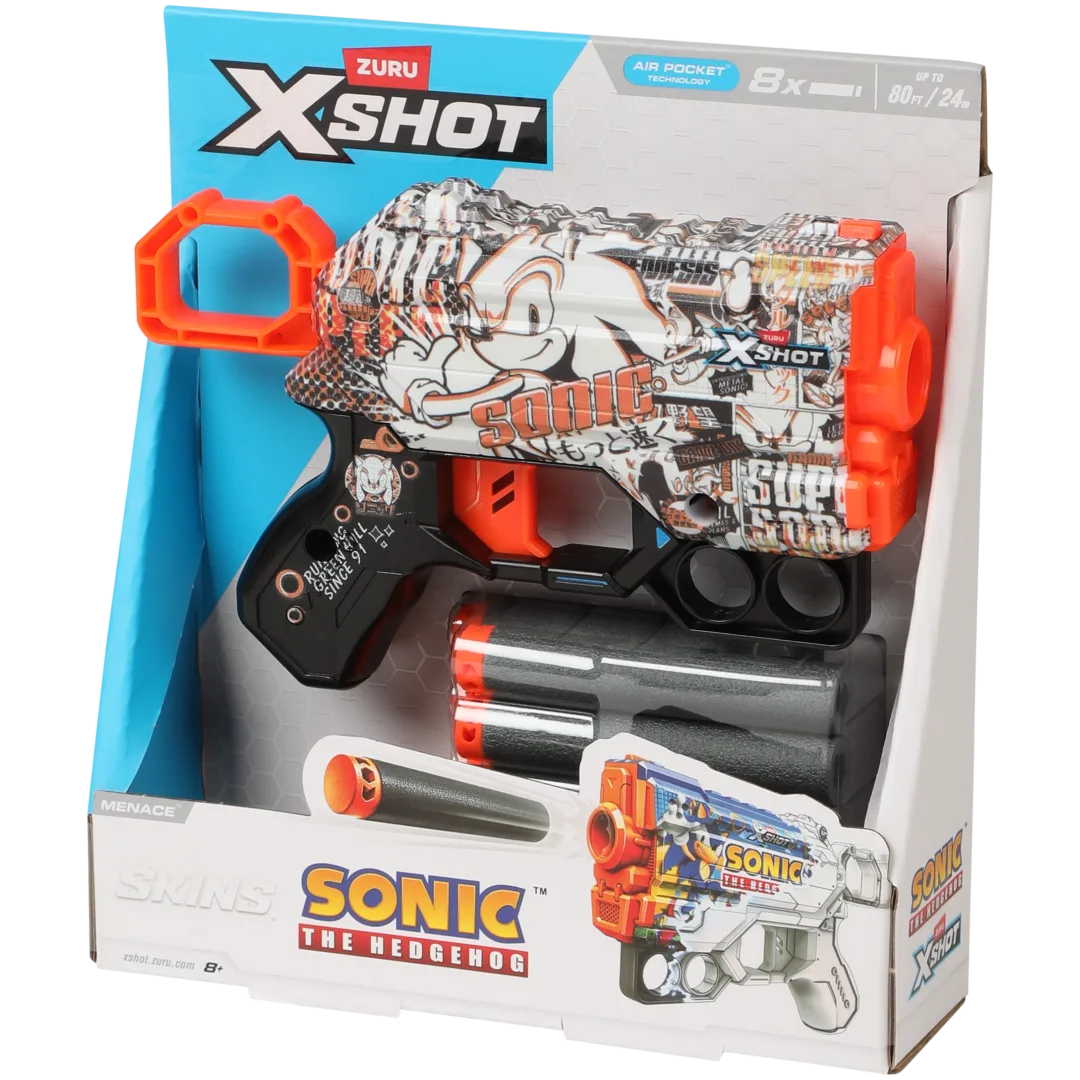 Skins blaster Zuru X-Shot Sonic 6