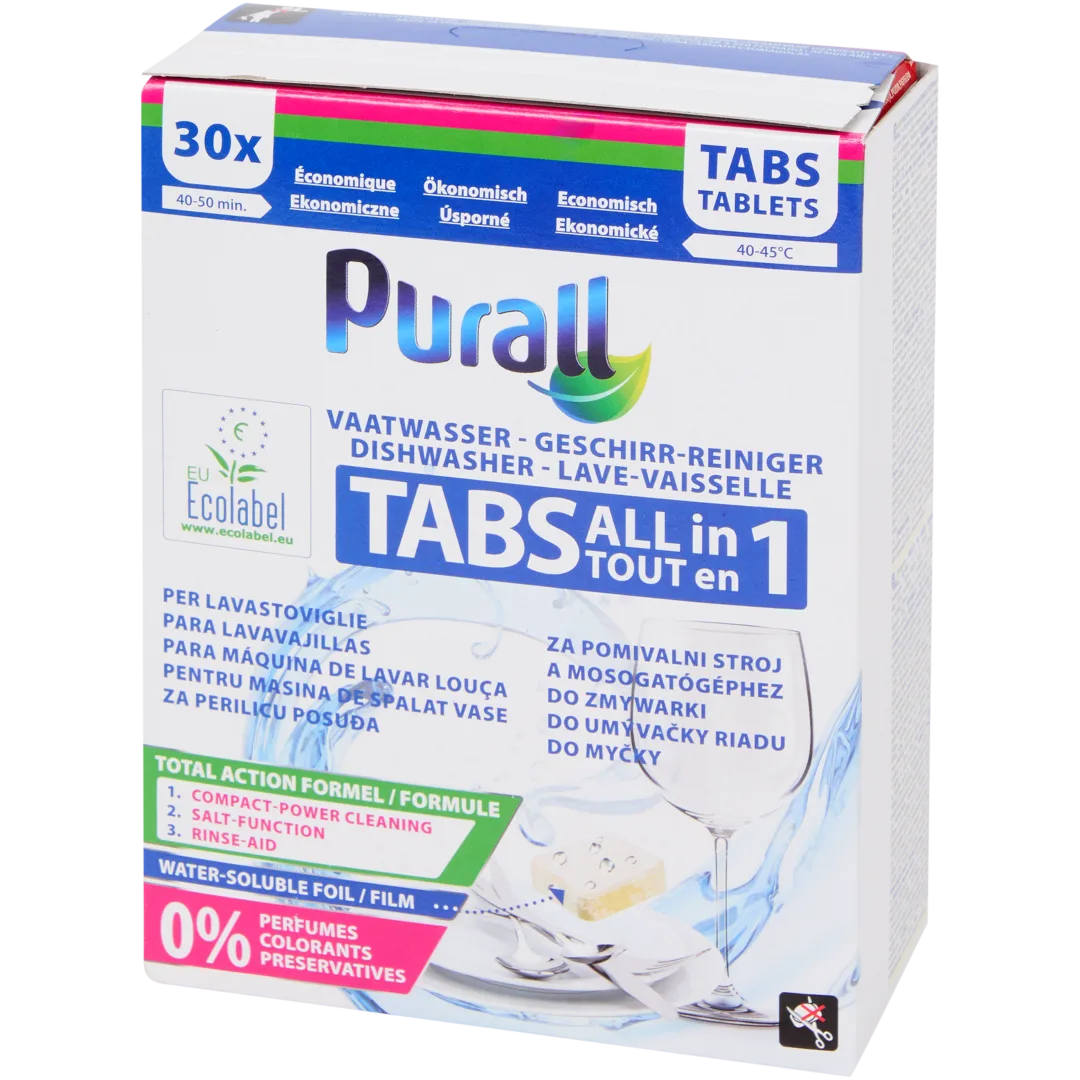 Tabletki do zmywarki Purall All-in-1