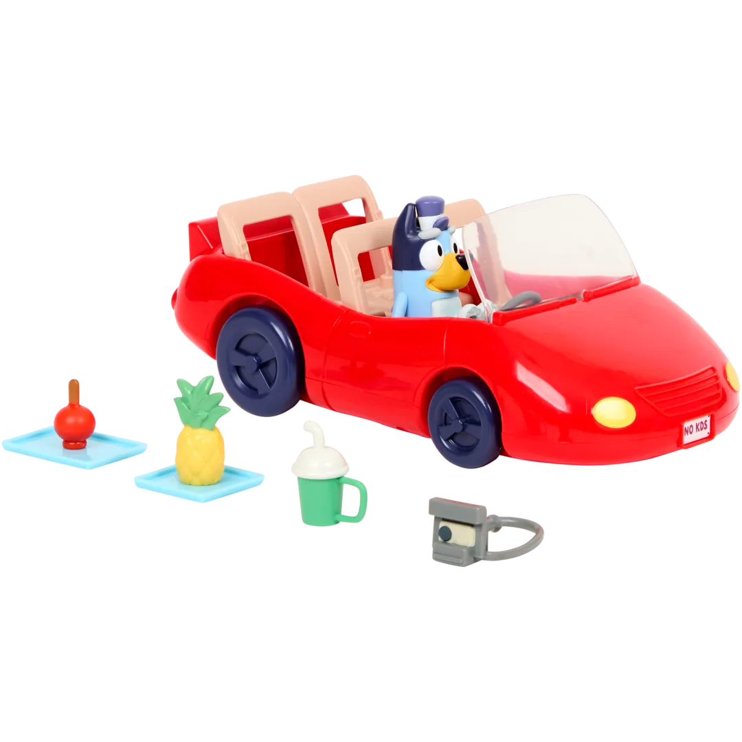 Bluey raceauto speelset