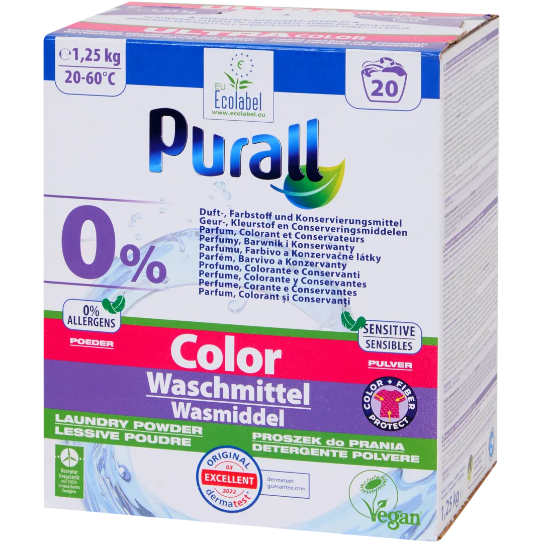 Detersivo in polvere Purall Colorati