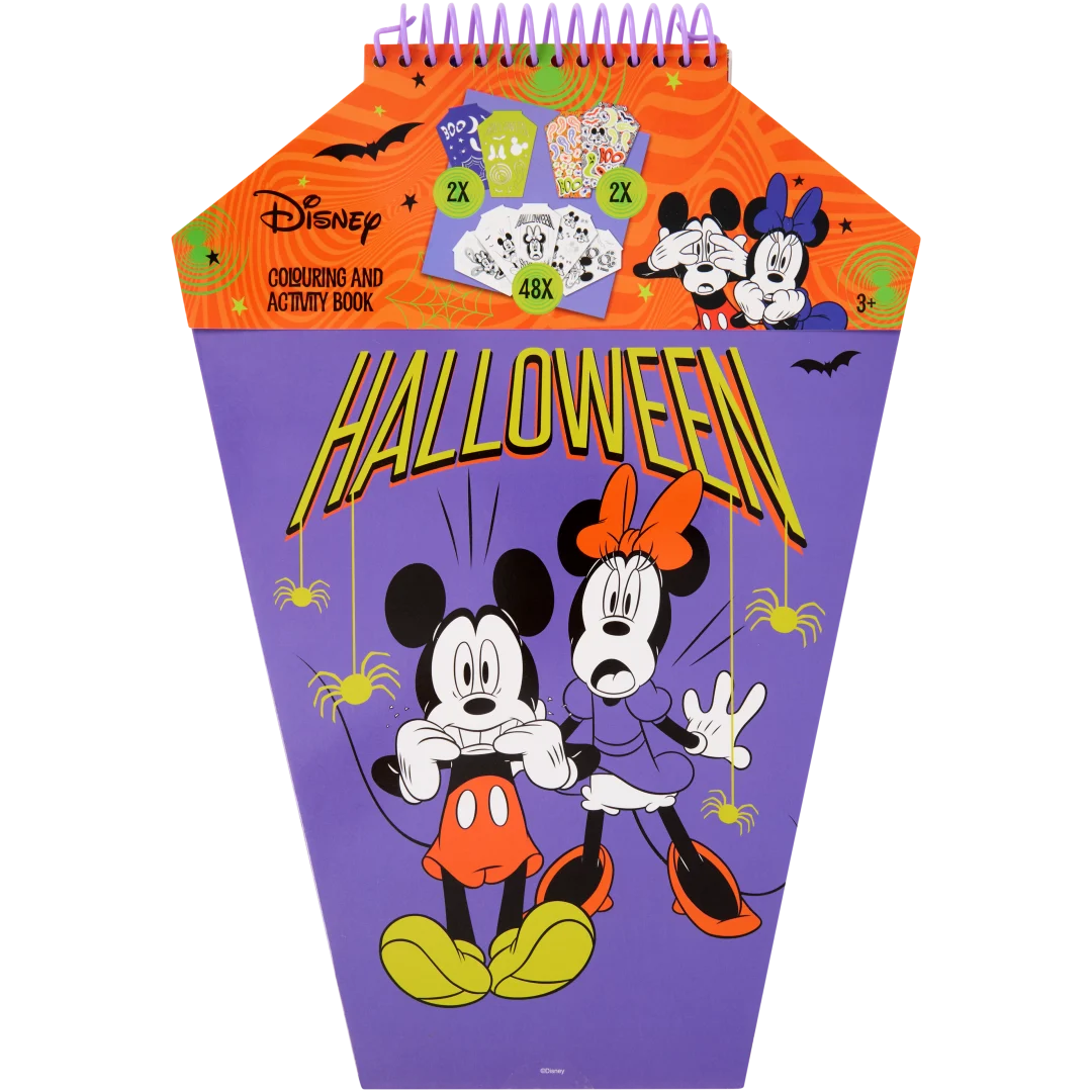 Livre de coloriage et de pochoirs Disney 1