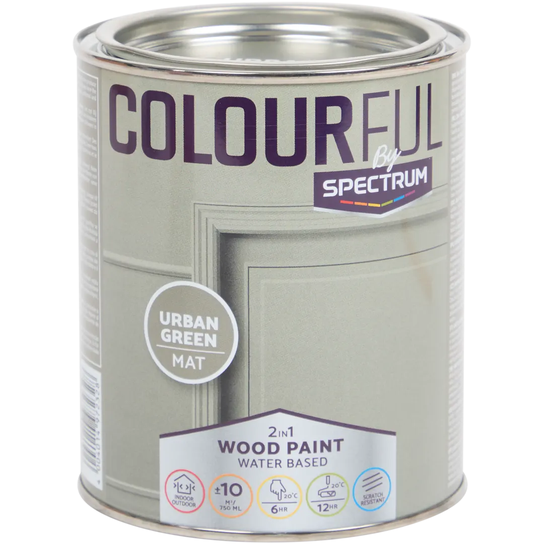 Vernice per mobili 2 in 1 Spectrum Colourful Urban Green