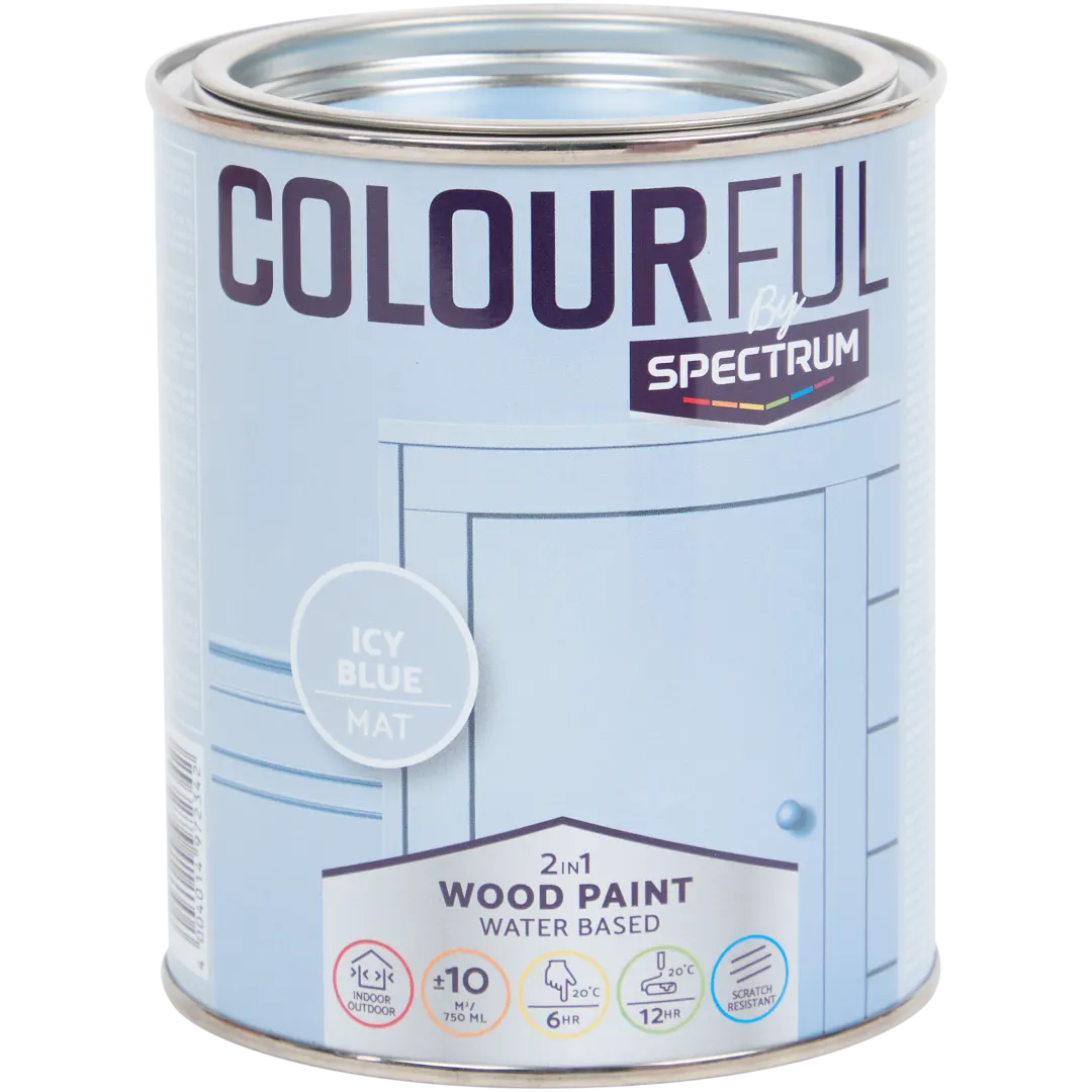 Vernice per mobili 2 in 1 Spectrum Colourful Icy Blue