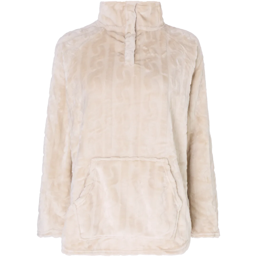 Fleecetrui met rits 3