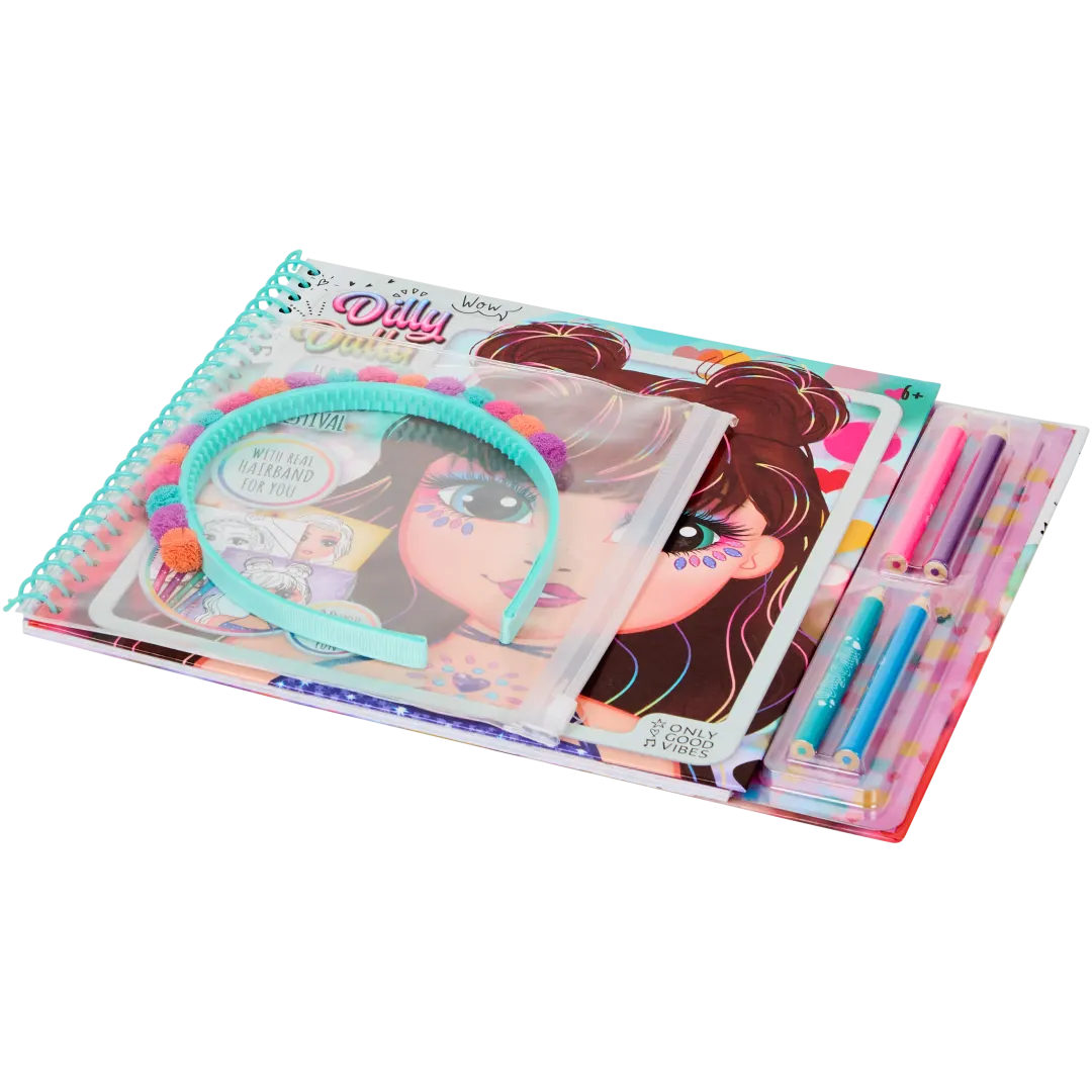 Dilly Dally mode kleurboek