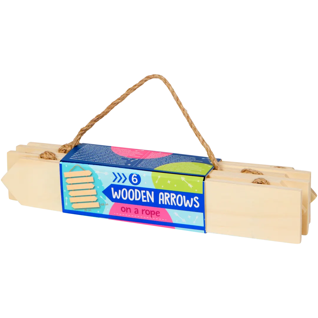 Frecce in legno fai da te 1