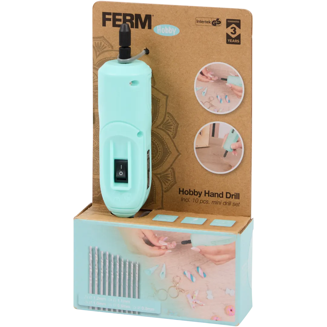 Hobby ručná vŕtačka FERM 3
