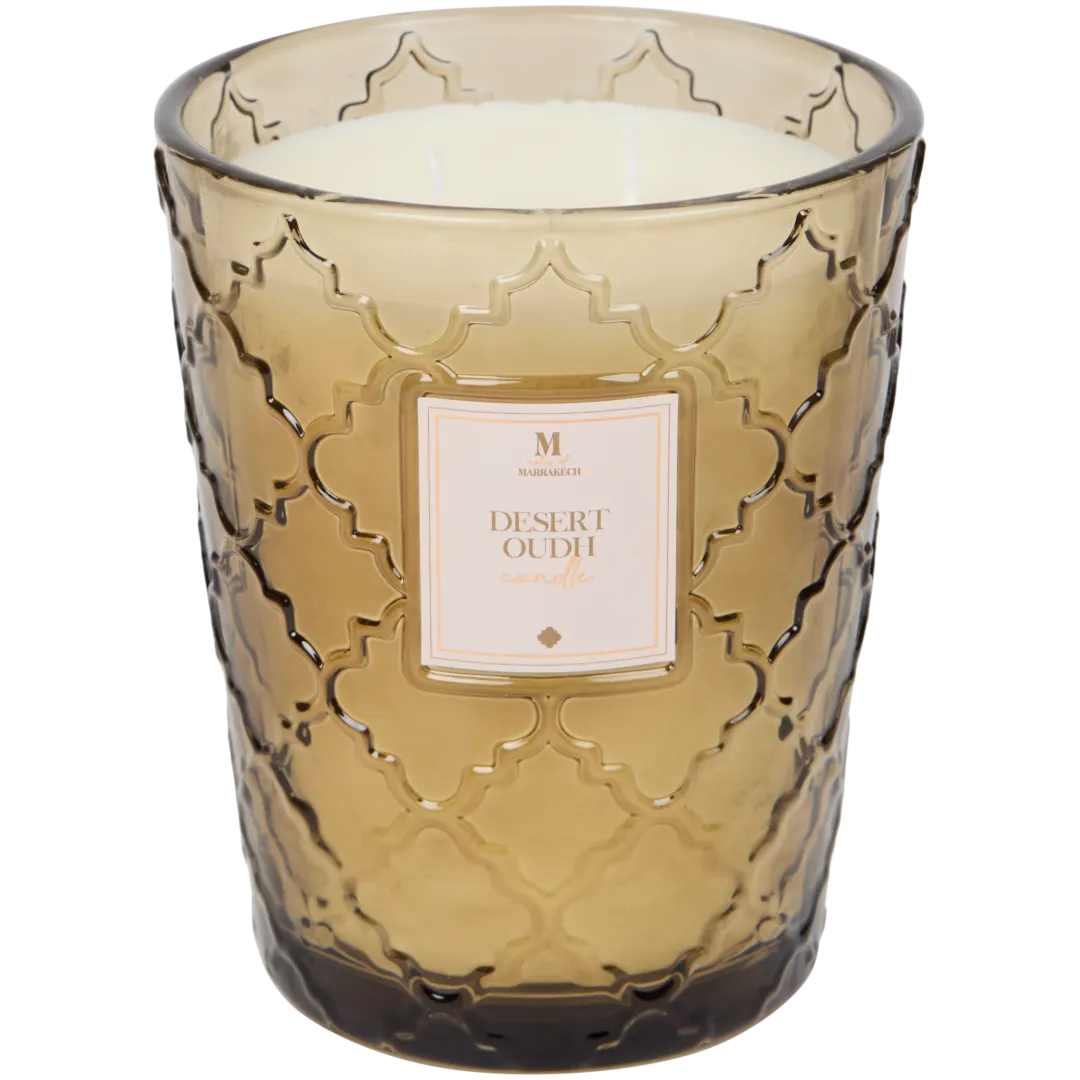 Candela profumata in vetro 2